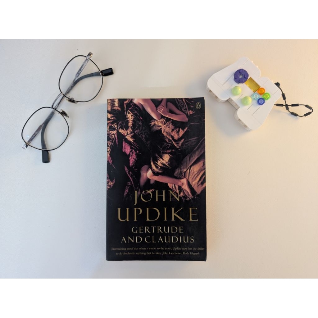 [Preloved. Original. Import] John Updike - Gertrude & Claudius (Penguin Books)