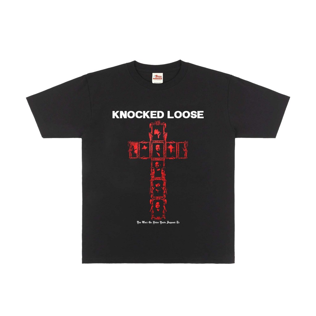Knocked Loose - Knocked Loose Tshirt Black - Kaos Band Heavy weight 16s