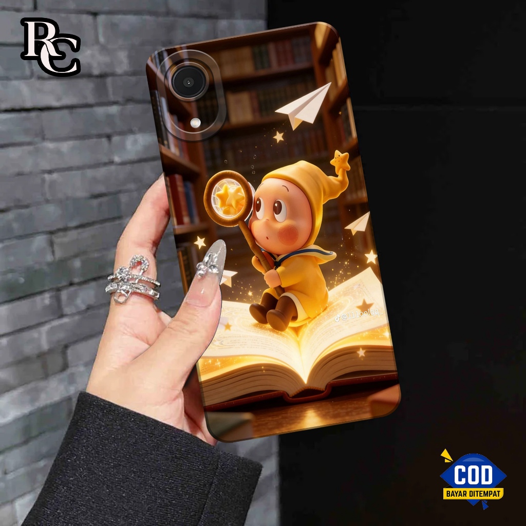RUJOLA Softcase Samsung Galaxy A03 Core Fashion Case Kartun Samsung Galaxy A03 Core Pelindung Camera