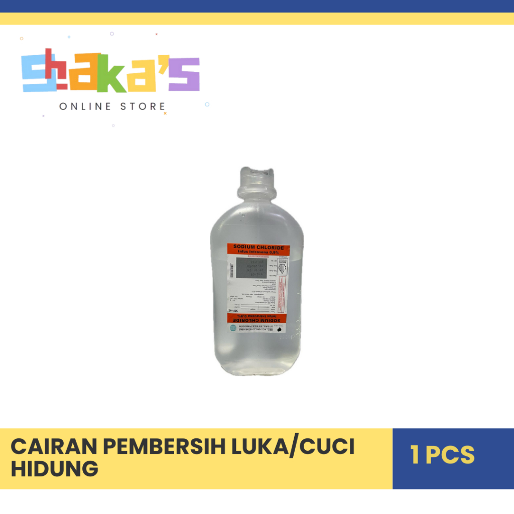 Cairan Pembersih Luka/Cuci Hidung 500ml