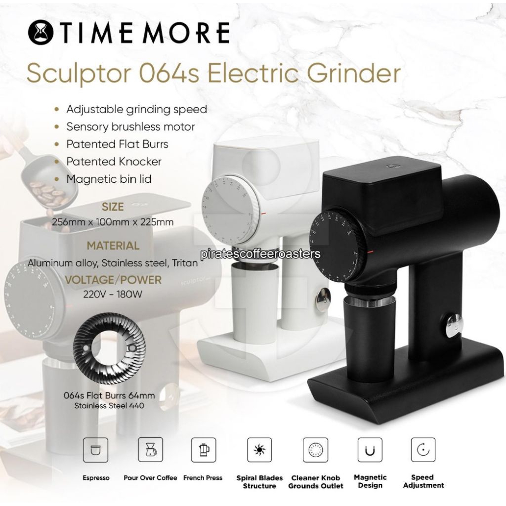 TimemoreScluptor 064S Electric Coffee Grinder-Penggiling Biji Kopi