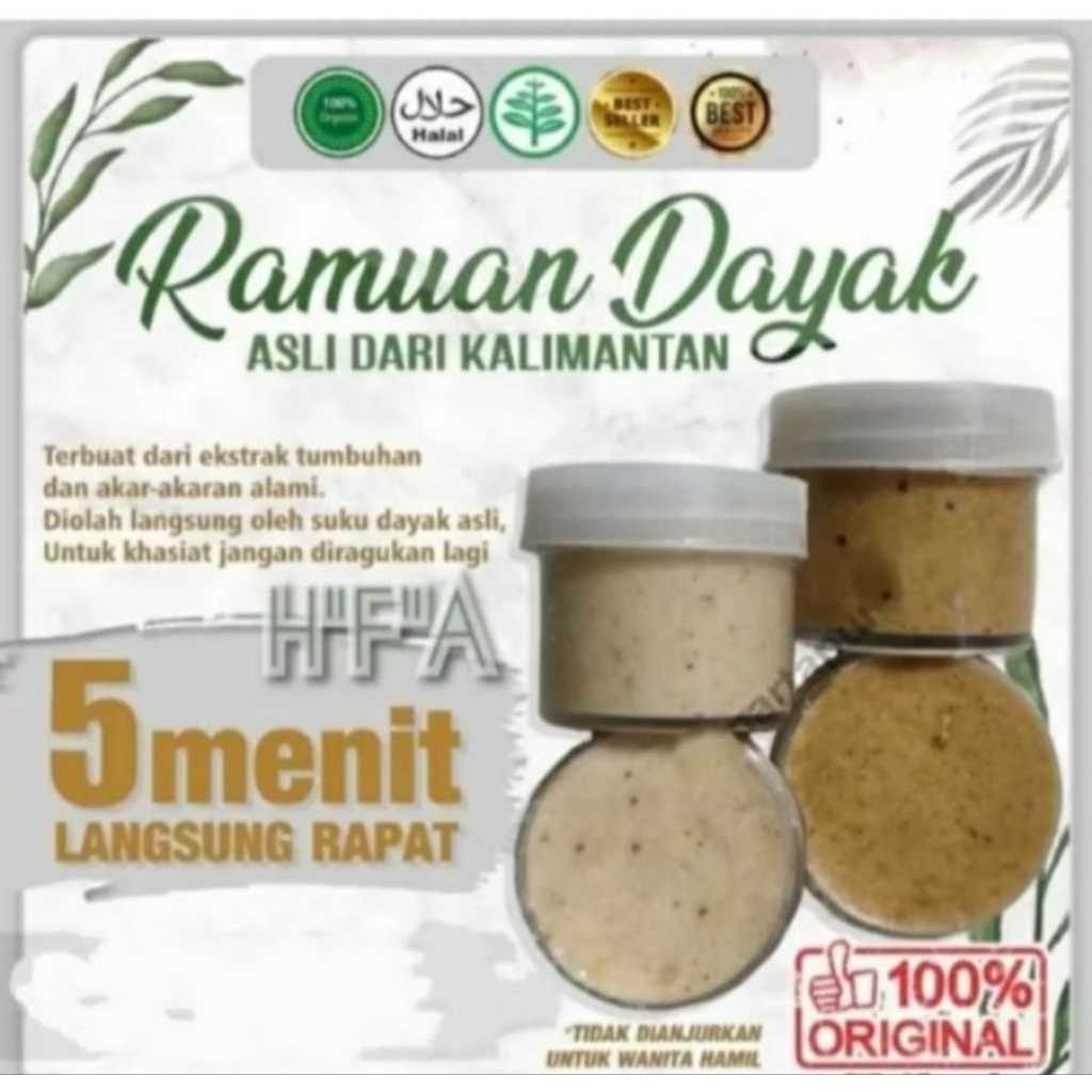 Ramuan Dayak Herbal Asli Kalimantan