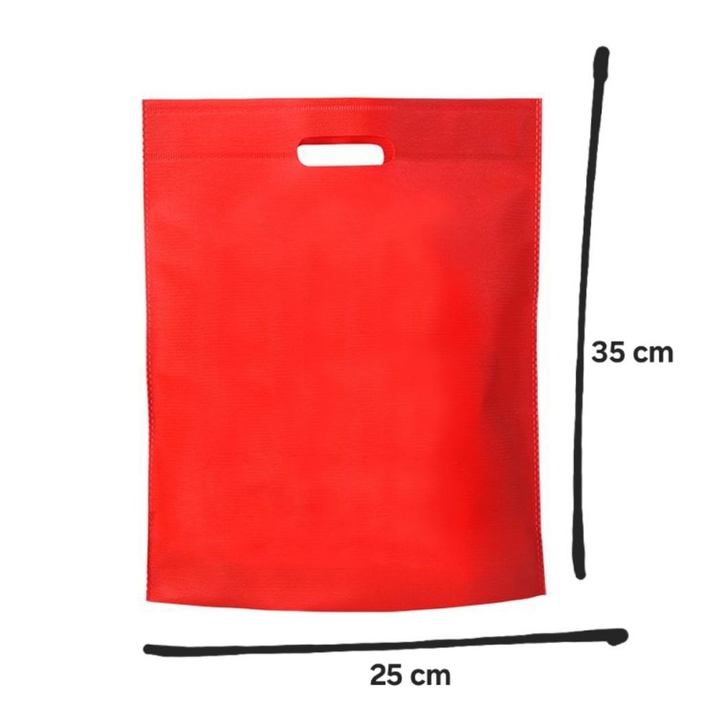 Tas glodie bag spunbond (uk. 25x 35) / tas ulang tahun / tas souvenir / tas hajatan