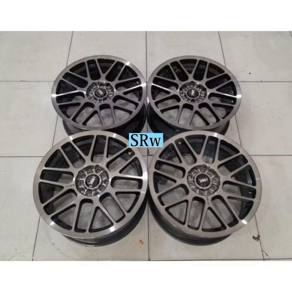 Velg Mobil Second HSR RAI S1 Ring 17 Lebar 7,5 pcd 5x100/114,3 Et40