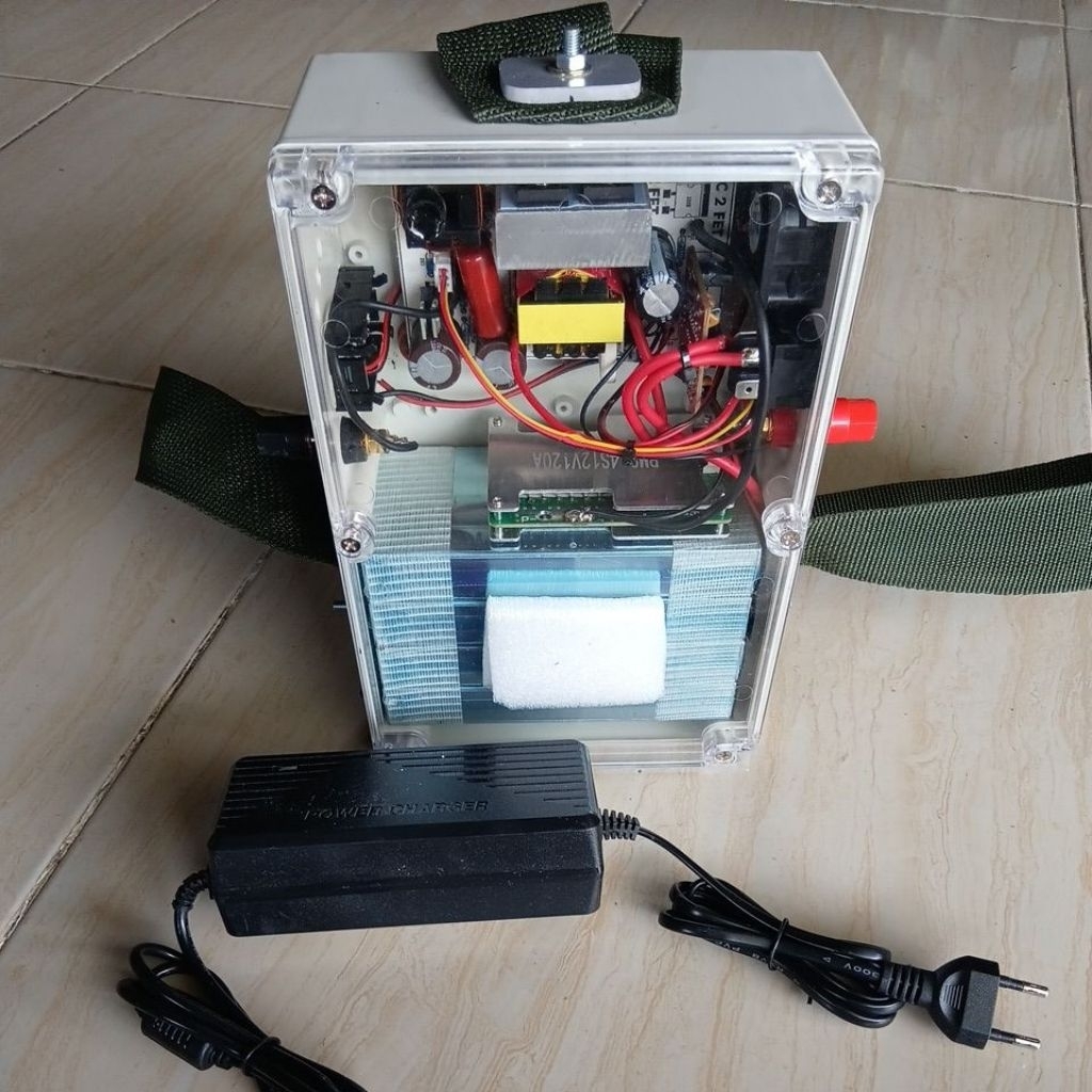 PDC 2 mosfet Jumbo+Batrai Lifepo Gotion 22ah cell BARU+Cargher otomatis siap pakai baca deskripsi du