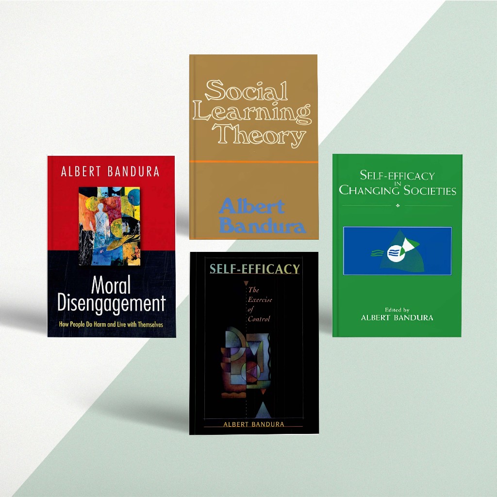 (Eng) Albert Bandura B00ks C0llecti0n (s0cial learning the0ry, self effic4cy)