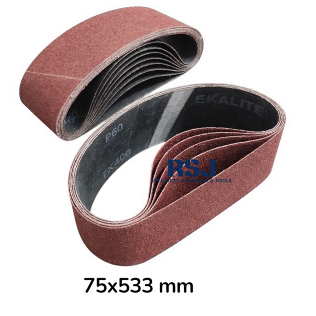 amplas belt 75x533 mm Ekalite