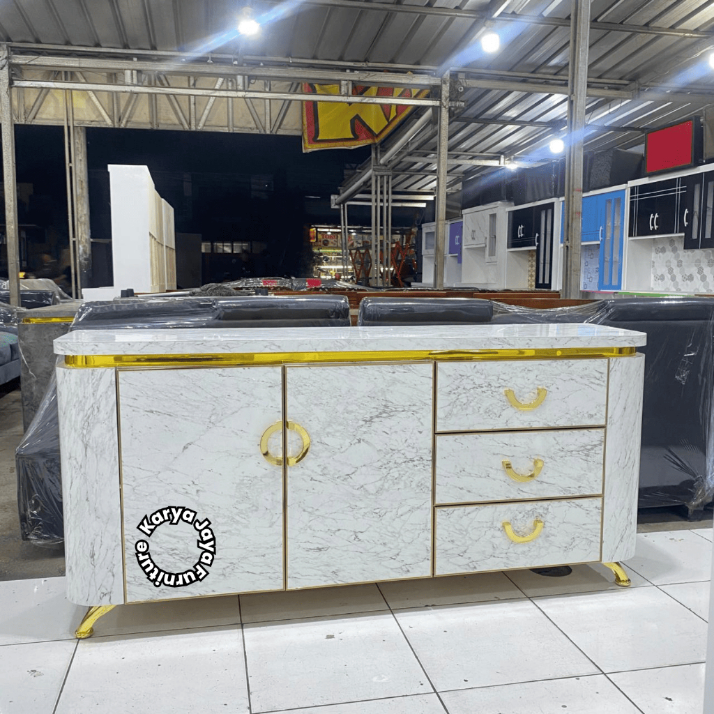 Bufet tv minimalis hpl 160 cm