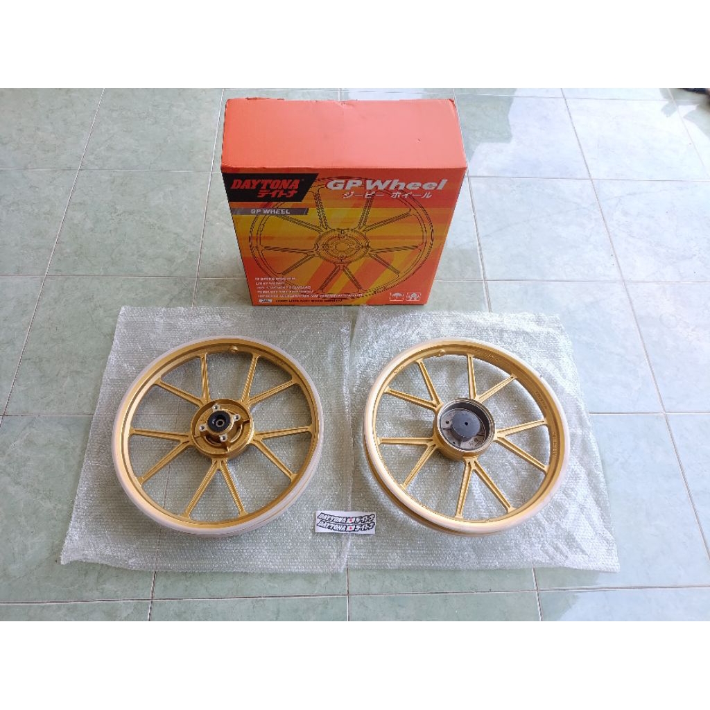 VELG DAYTONA GP WHEEL NEW ASLI ORIGINAL DAYTONA RING 17