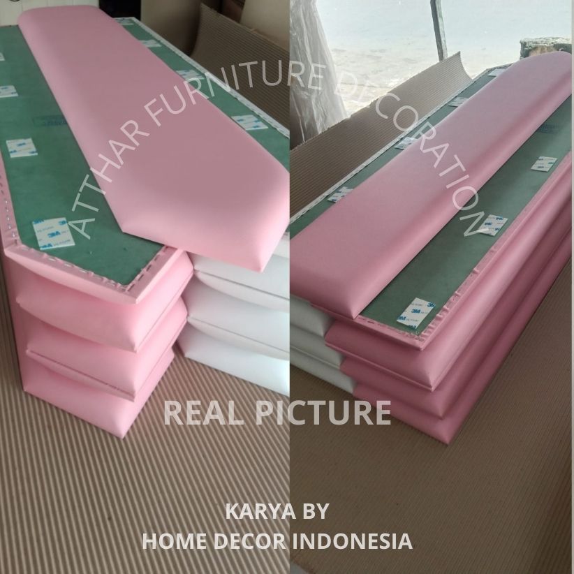 Aesthetic Headboard Motif Pencil I Oscar Premium Headboard I Walpanel Hiasan Dinding Sticker Dinding