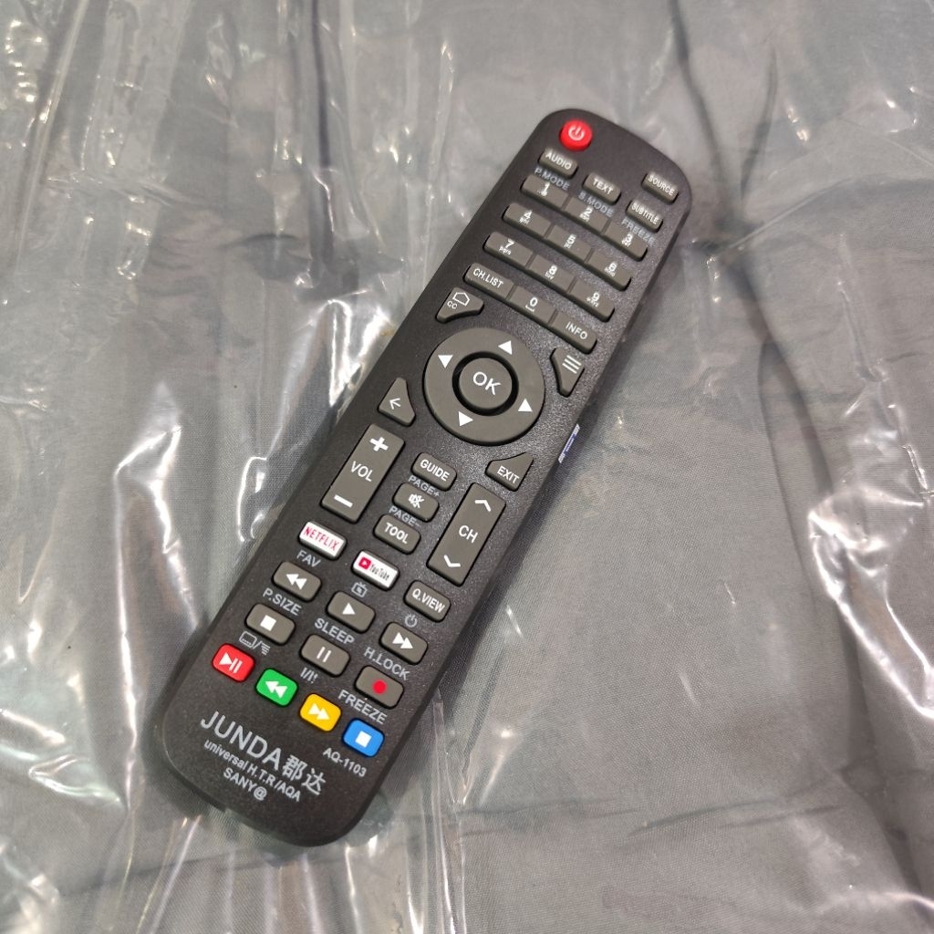 (BATAM) Remot TV Aqua Android Smart TV LED LCD Aqua Garansi