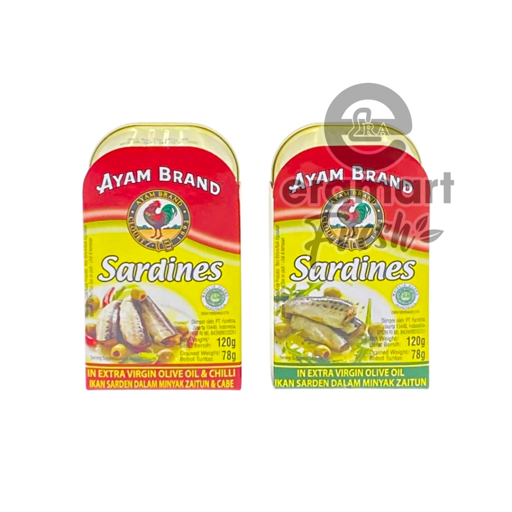 SARDEN & FRIED MACKEREL AYAM BRAND KALENG / ERAMART