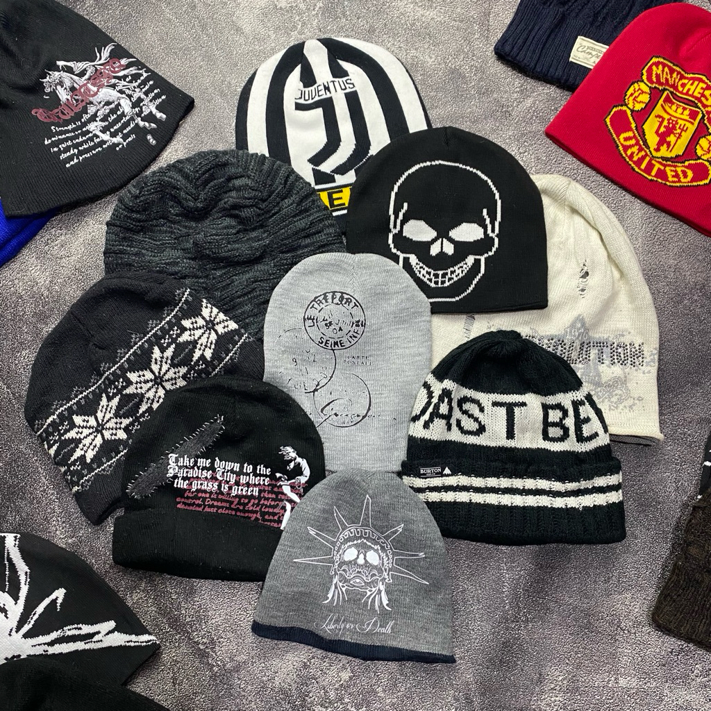 UPDATE STOK (PREMIUM) Kupluk Beanie Hat Second