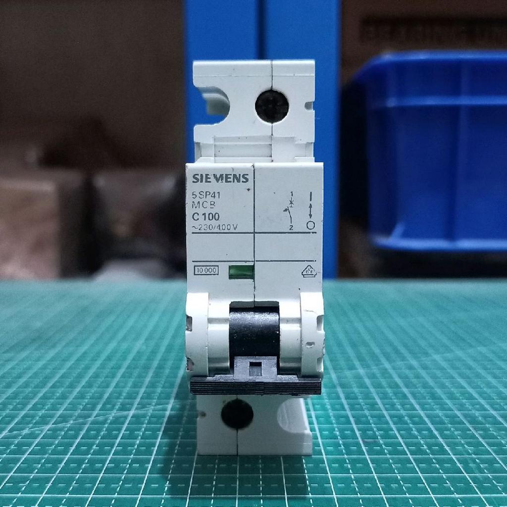 Breaker SIEMENS 5SP41 MCB C100 1P 100 Ampere