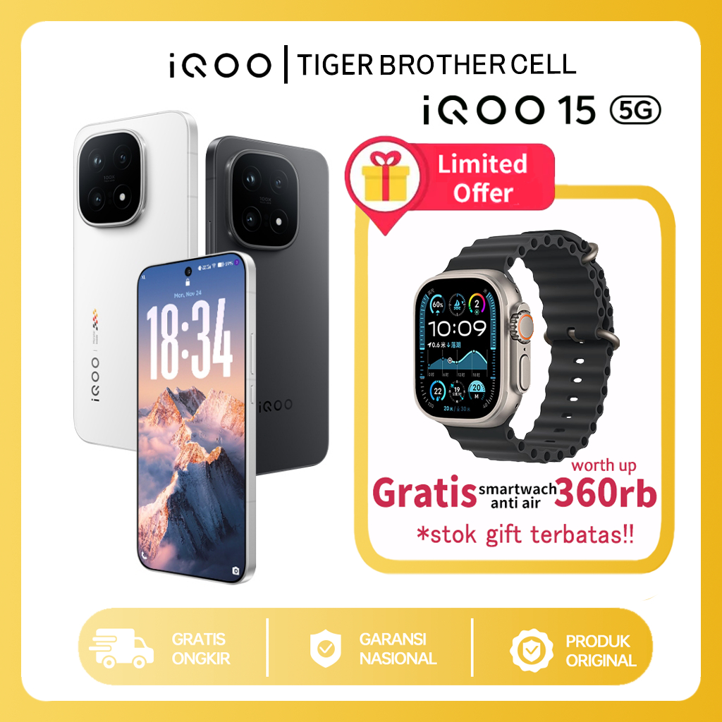 vivo IQOO 15 Snapdragon®8 Elite Gen 5 & Supercomputing Chip Q3, OLED DISPLAY, 50MP SonyPersicope Tel