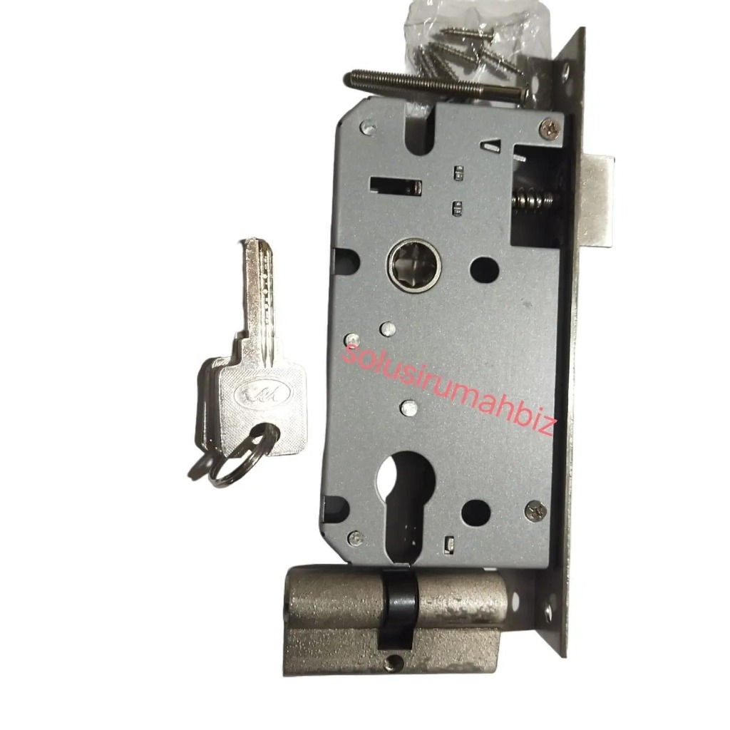 body kunci pintu set tanggung muller lidah stainless steel medium