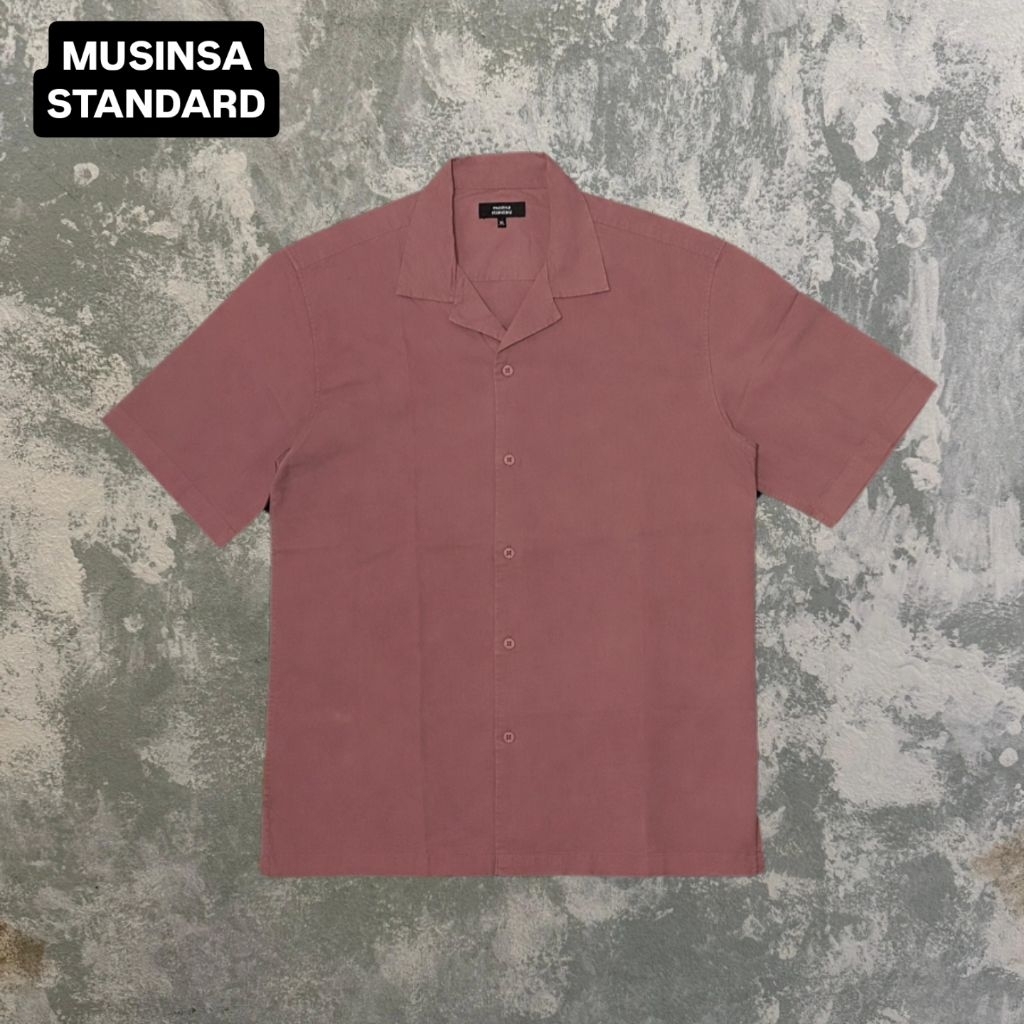 Kemeja Open Collar Musinsa Standard