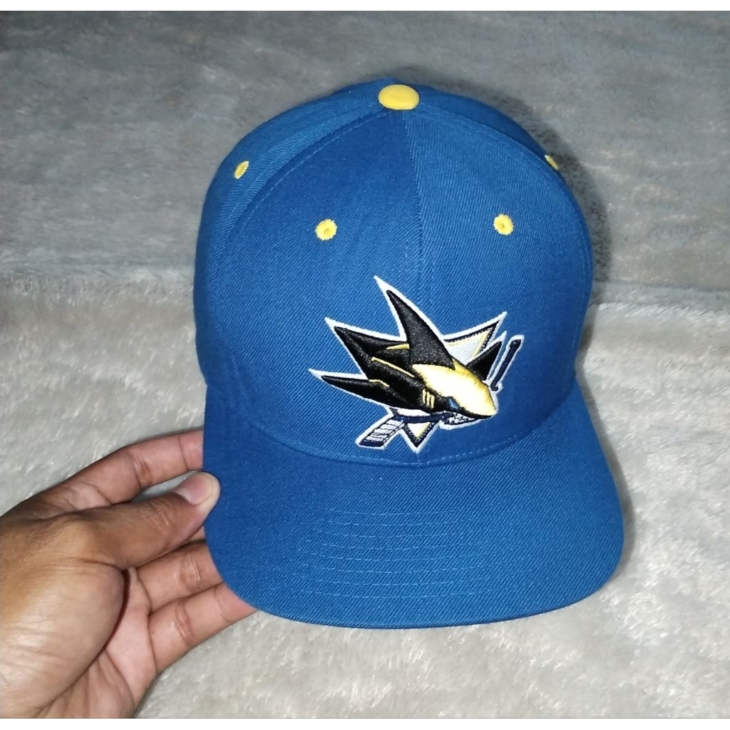 Topi Snapback Mitchell & Ness Bahan Wol Second