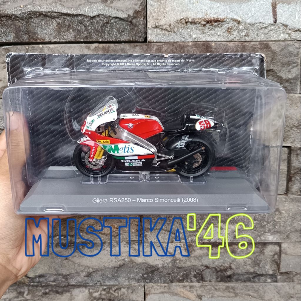 Diecast motoGP Altaya Marco Simoncelli