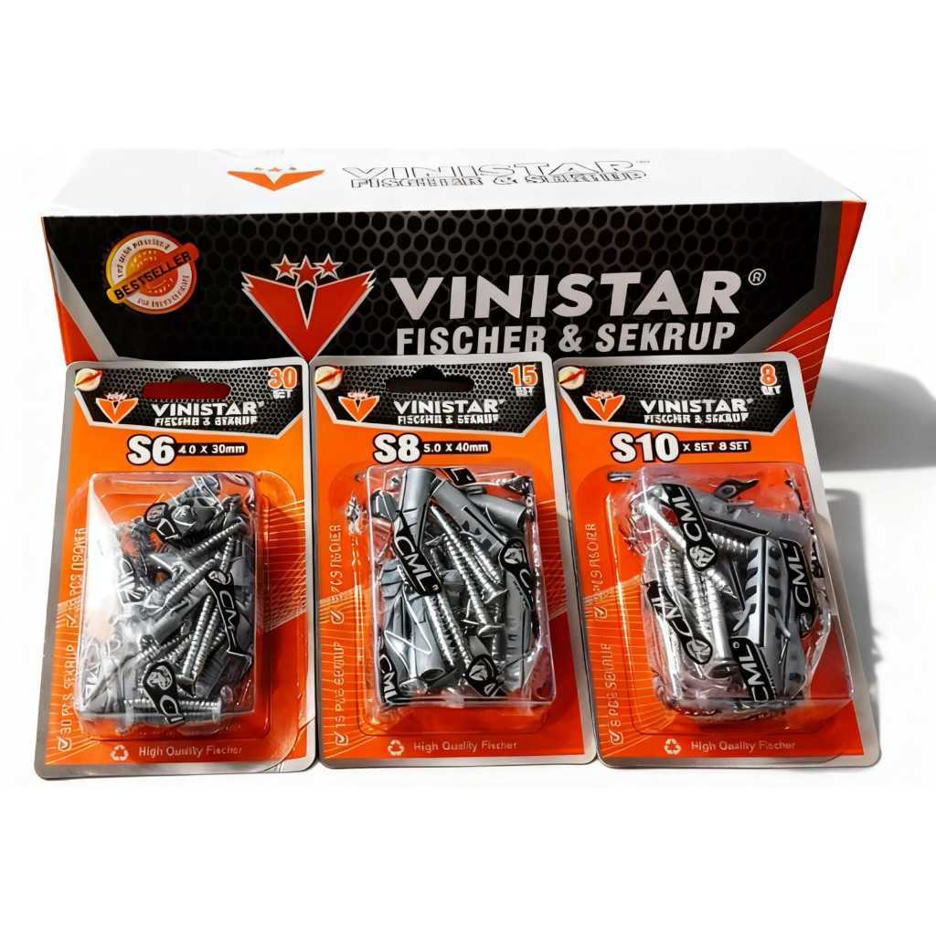 FISCHER + SEKRUP SET VINISTAR S6 S8 S10