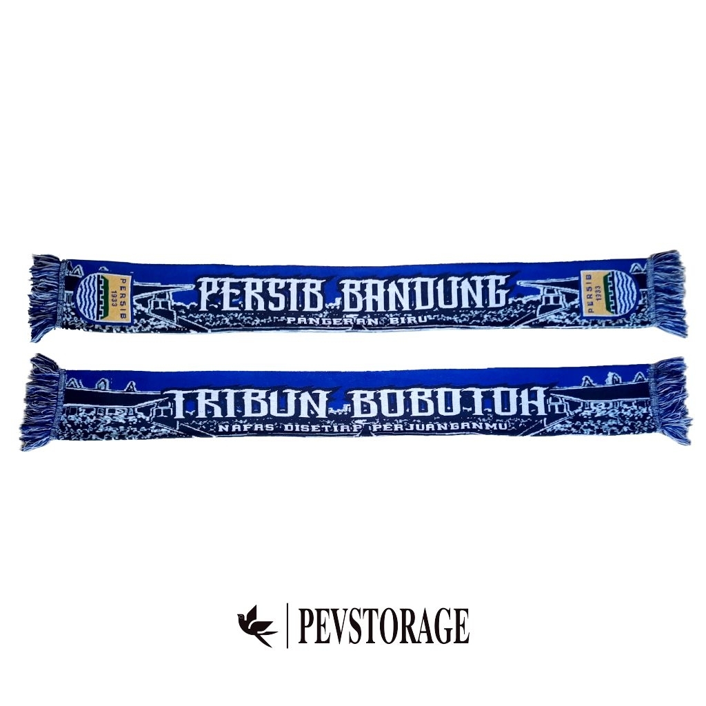 Syal/Scarf Persib Tribun Bobotoh Rajut Premium