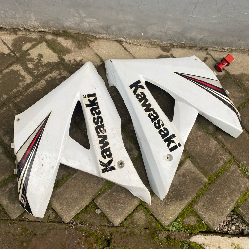 fairing body bawah ninja rr new original putih
