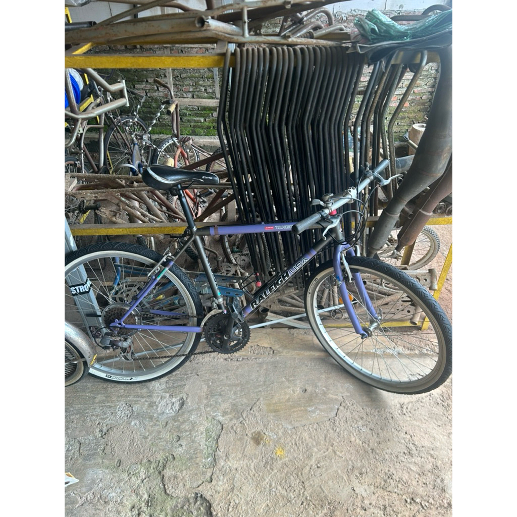 SEPEDA KALCER MTB JADUL RALEIGH USA ADA NOMOR SERI