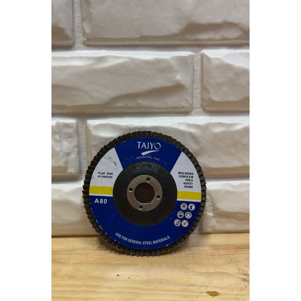 AMPLAS SUSUN TAIYO NO 80 / FLAP DISC 4 INCH