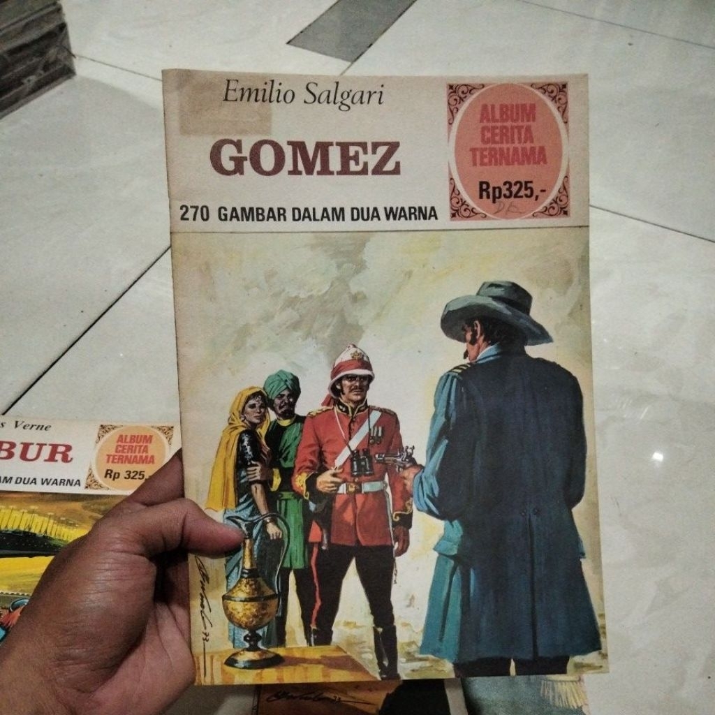 komik album cerita ternama gomez
