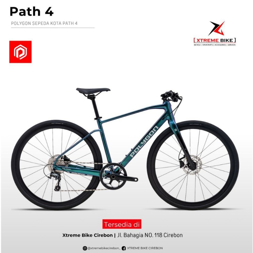 Sepeda Hybrid - Touring 700c Polygon Path 4