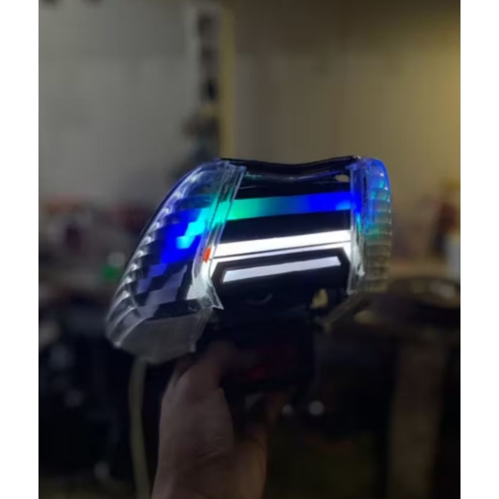Stoplamp Lazy RGB Otomatis Untuk Supra X 125 Old karbu, Supra Betmen sudah PNP Belum fullset tidak t
