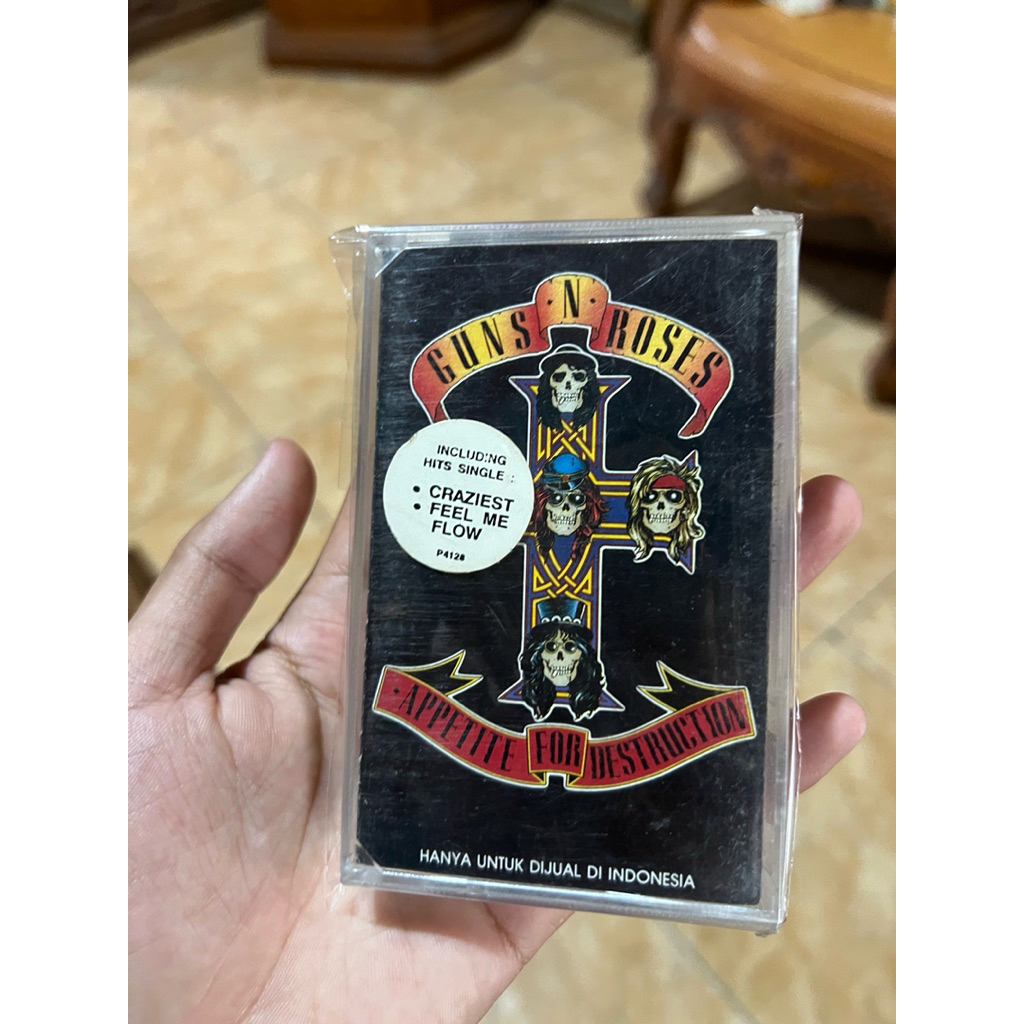 kaset pita guns n roses appetite