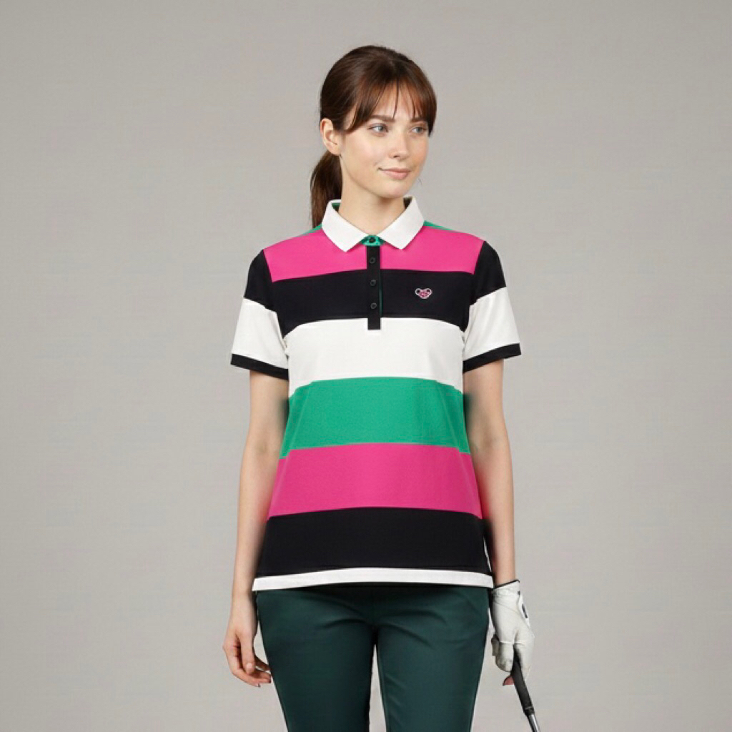 Kaos Polo Wanita FANTOM GOLF  60x42 Olahraga Original Second Preloved