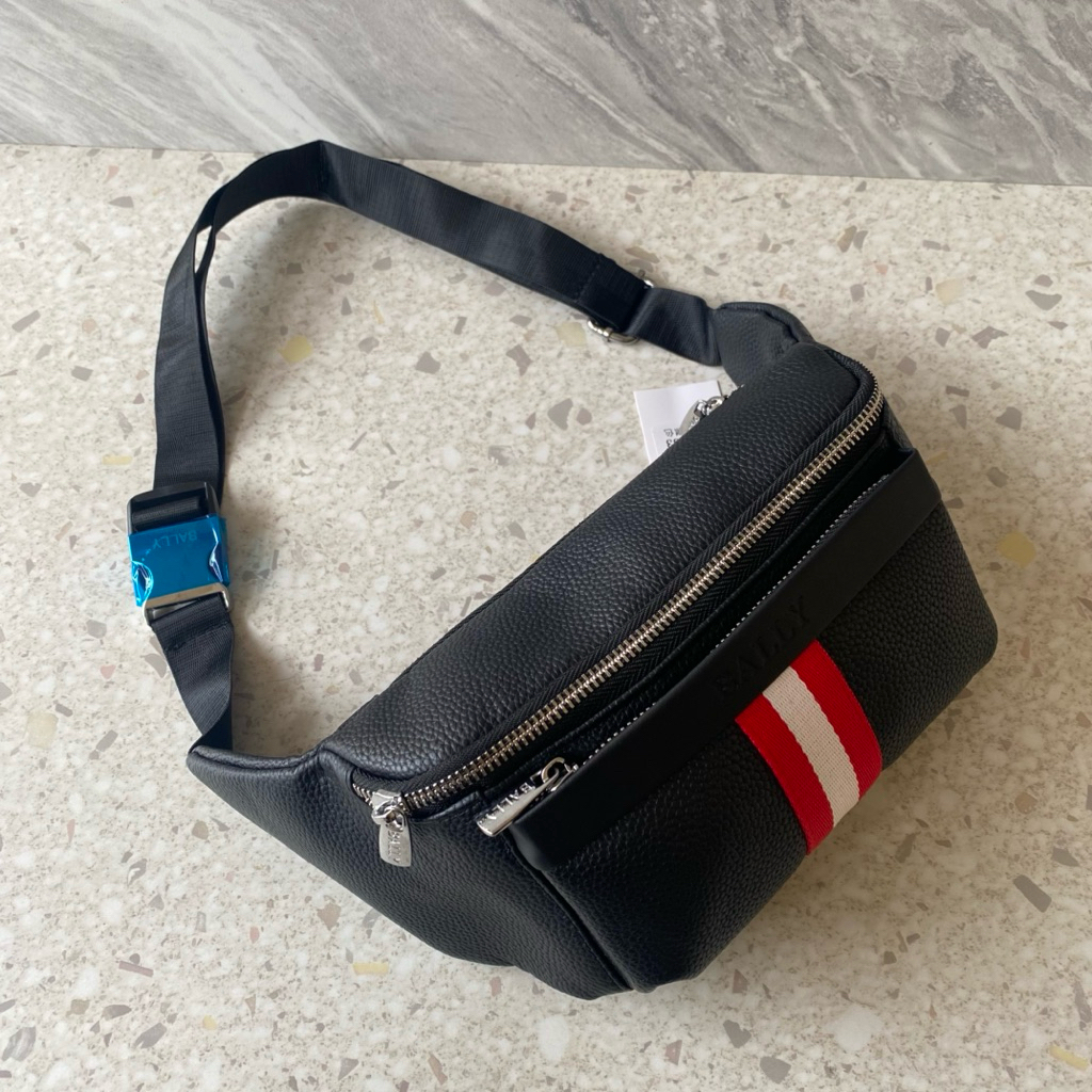 Waistbag Bally kulit tas tangan