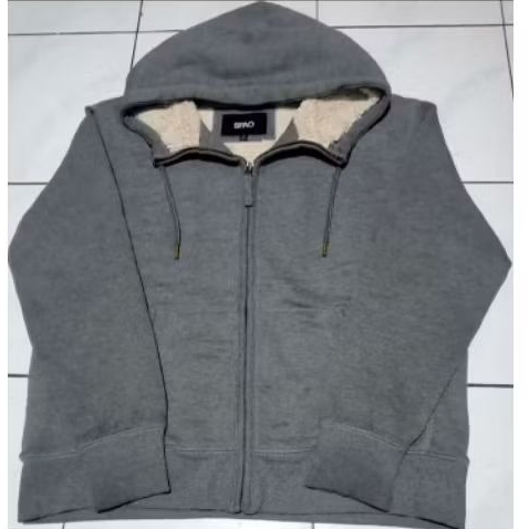 Zipper Hoodie SPAO Sherpa