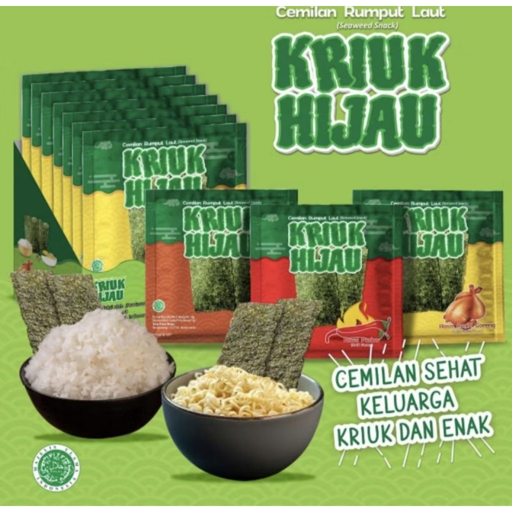 KRIUK HIJAU RUMPUT LAUT