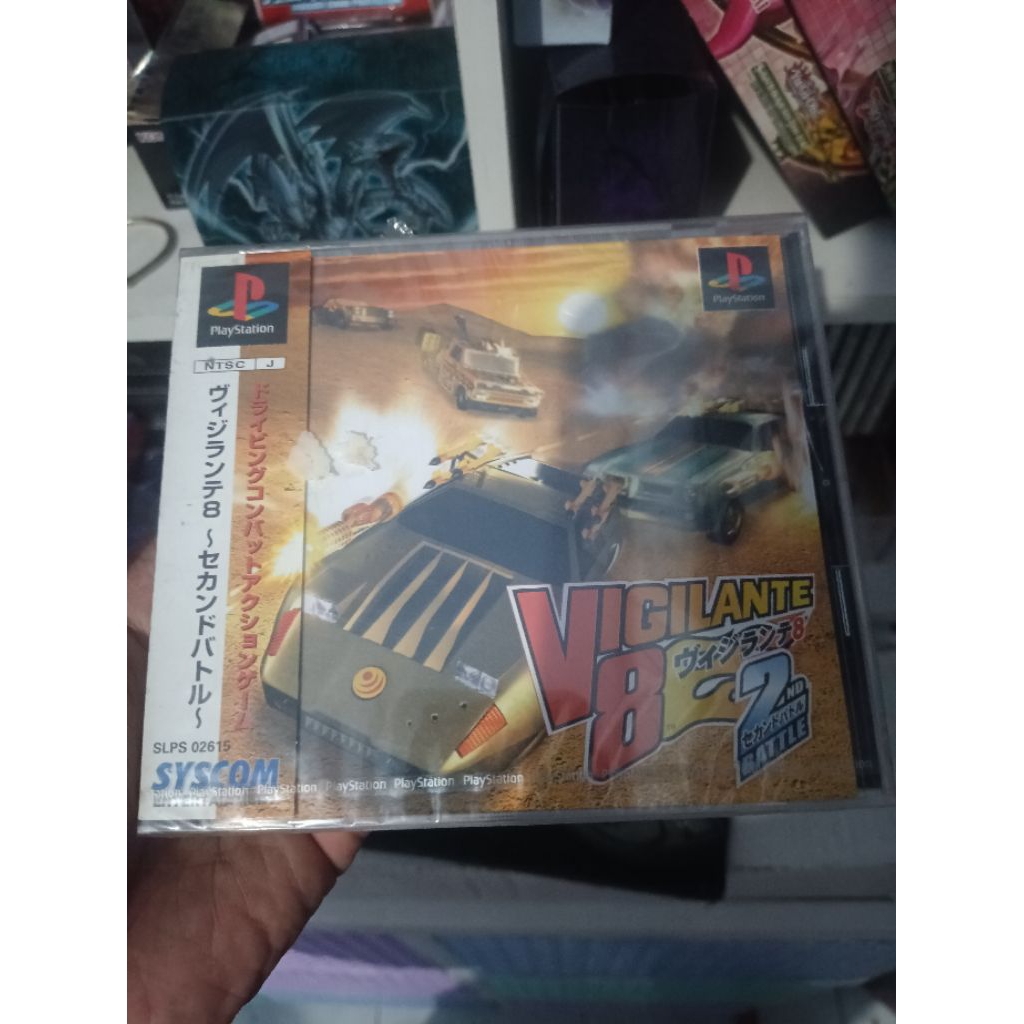 NEW and Sealed Kaset Ori Original Vigilante 8 2nd Offence JP