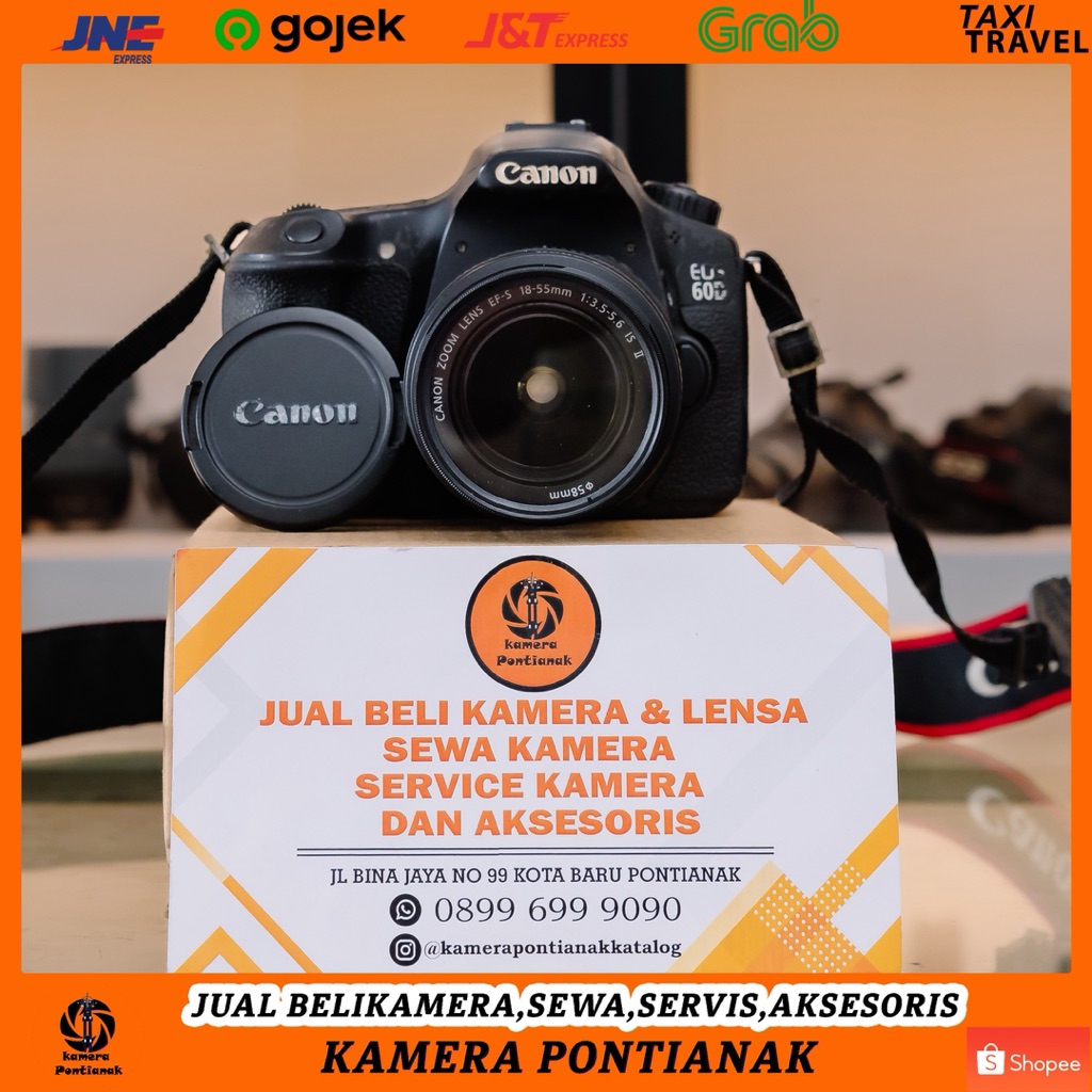 Canon Eos 60d + Lensa Kit