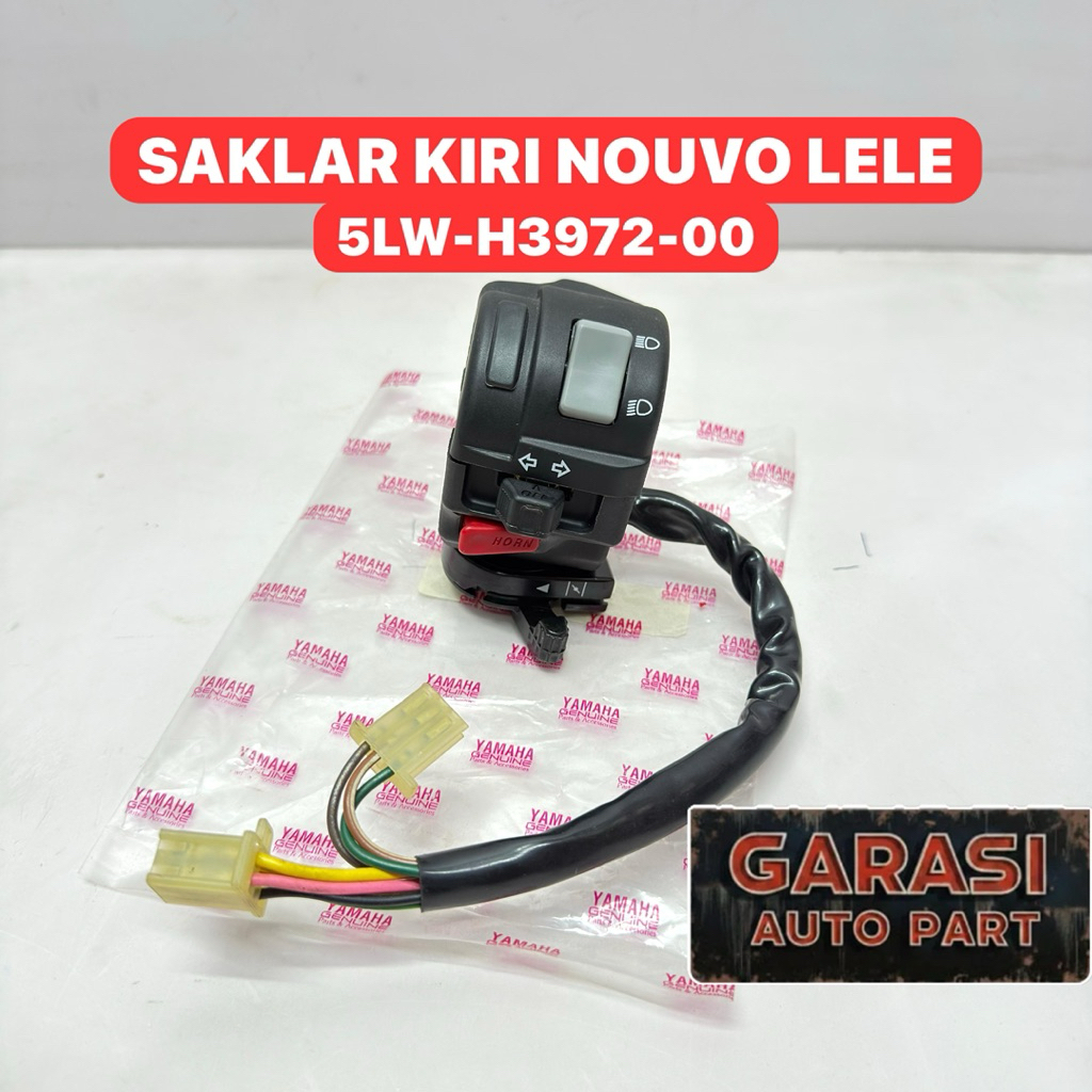 HOLDER SAKLAR KIRI YAMAHA NOUVO LELE LAMA ORIGINAL 5LW-H3972-00 10
