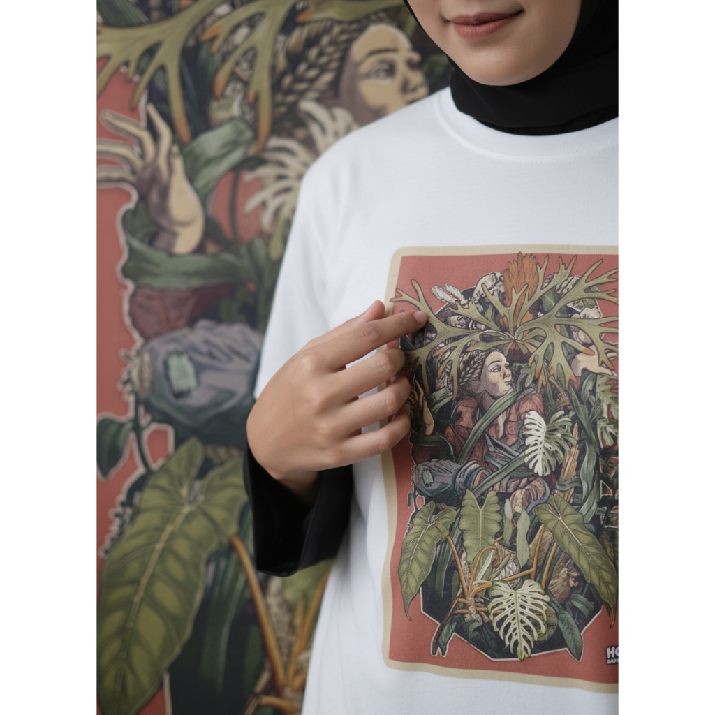 T-Shirt Kaos Plants/Tanaman AROID - ALL AROID