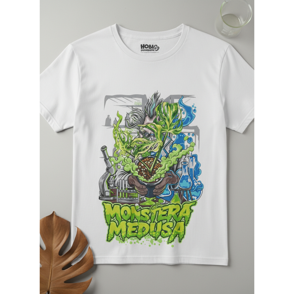 T-Shirt Kaos Plants/Tanaman AROID - MEDUSA