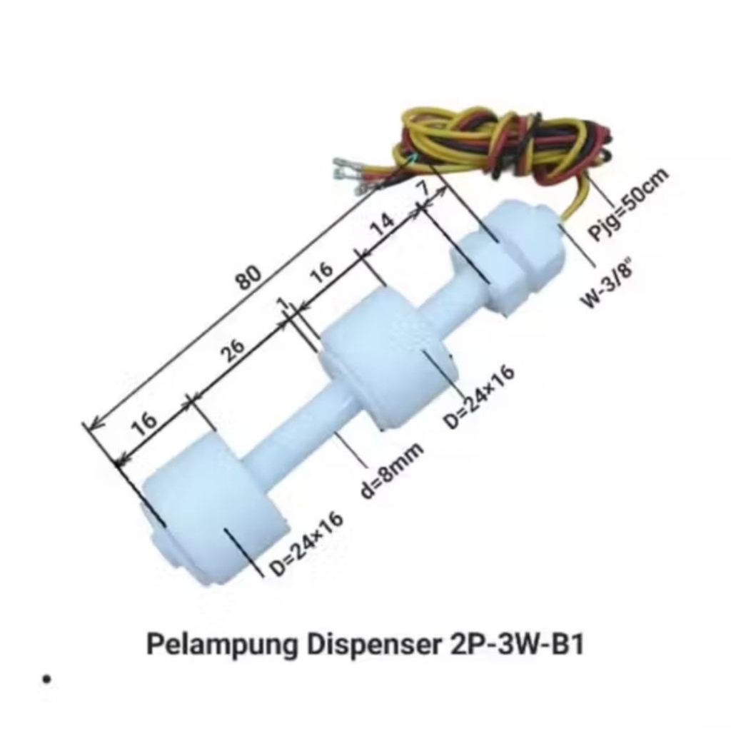 PELAMPUNG DISPENSER GALON BAWAH