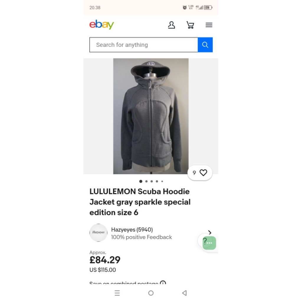 lululemon LULULEMON Hoodie grey