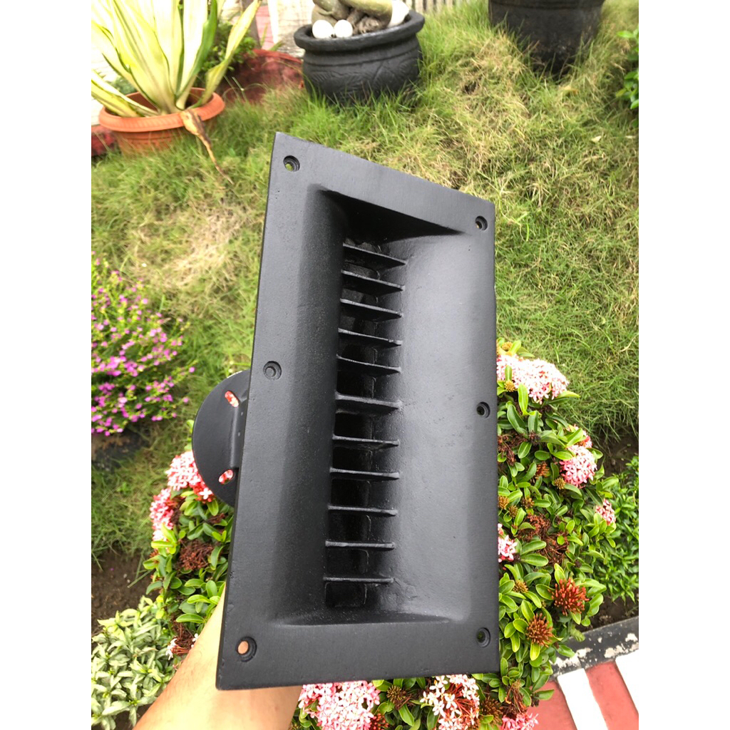 HORN TWEETER BAHAN ALUMINIUM UKURAN 15cm x 27 cm