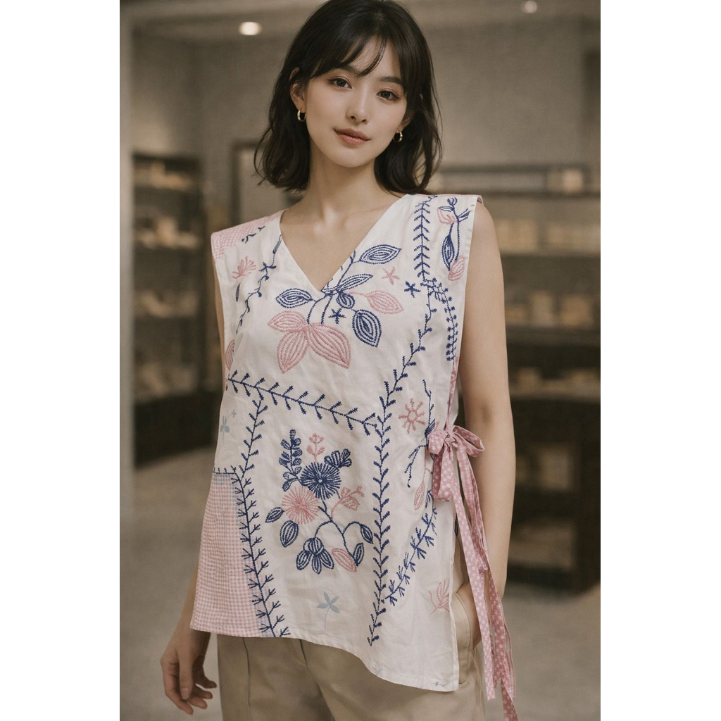 Bolero Batik Bolak Balik Vest