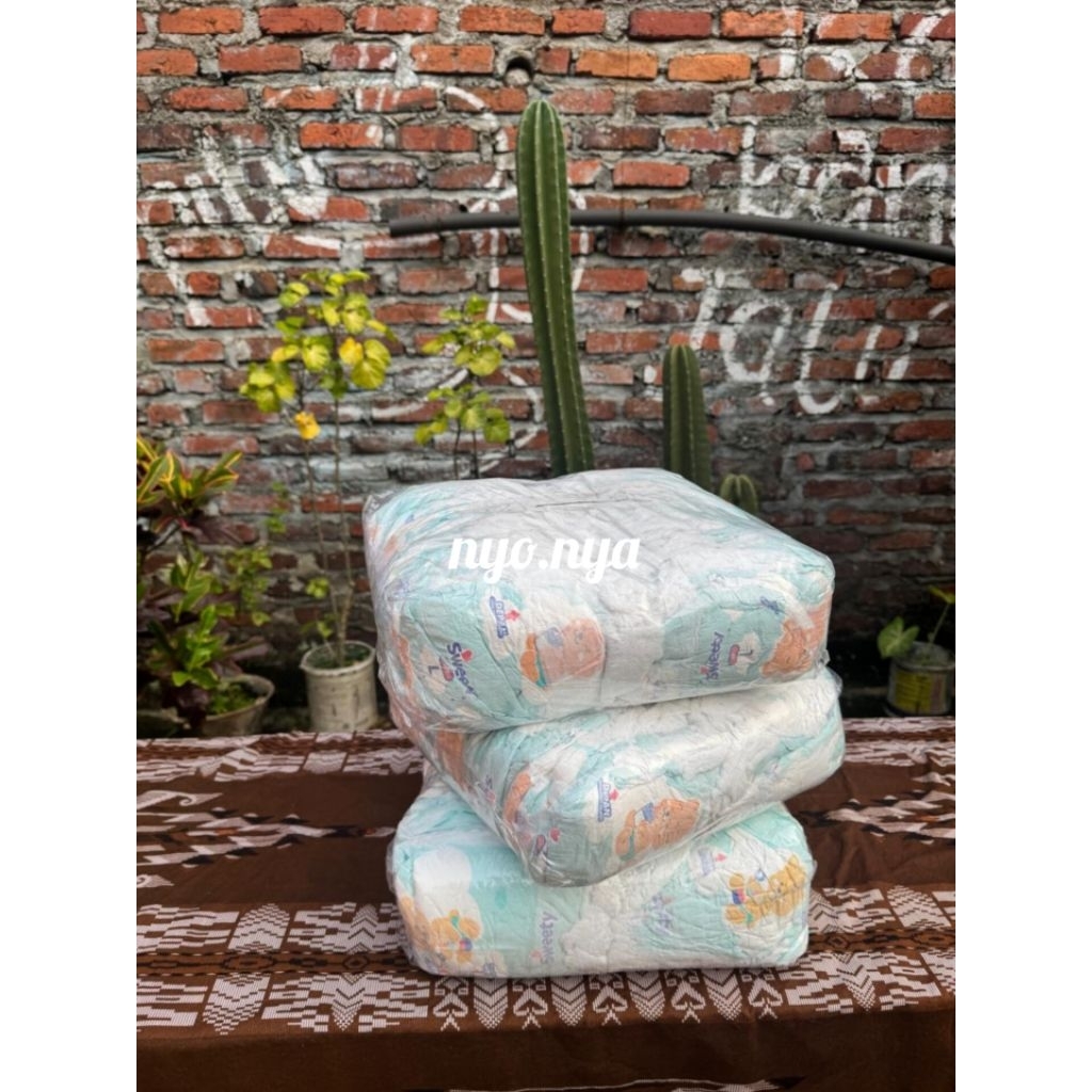 popok kemasan Repack Sweety silver size L / 50pcs