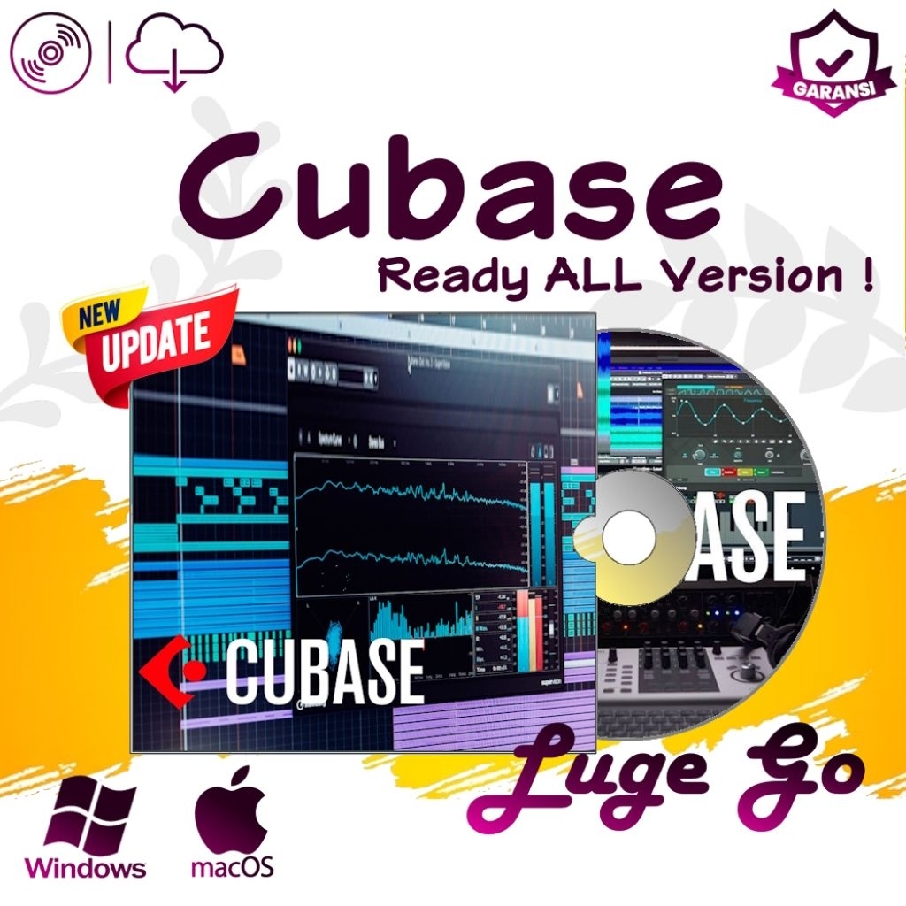 Cubase Pro 15 Terupdate Full Garansi WIN / MAC