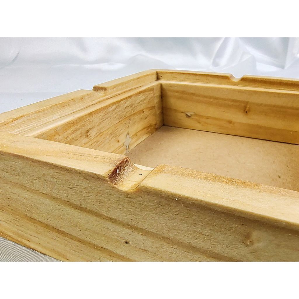 asbak abu kayu pinus oven