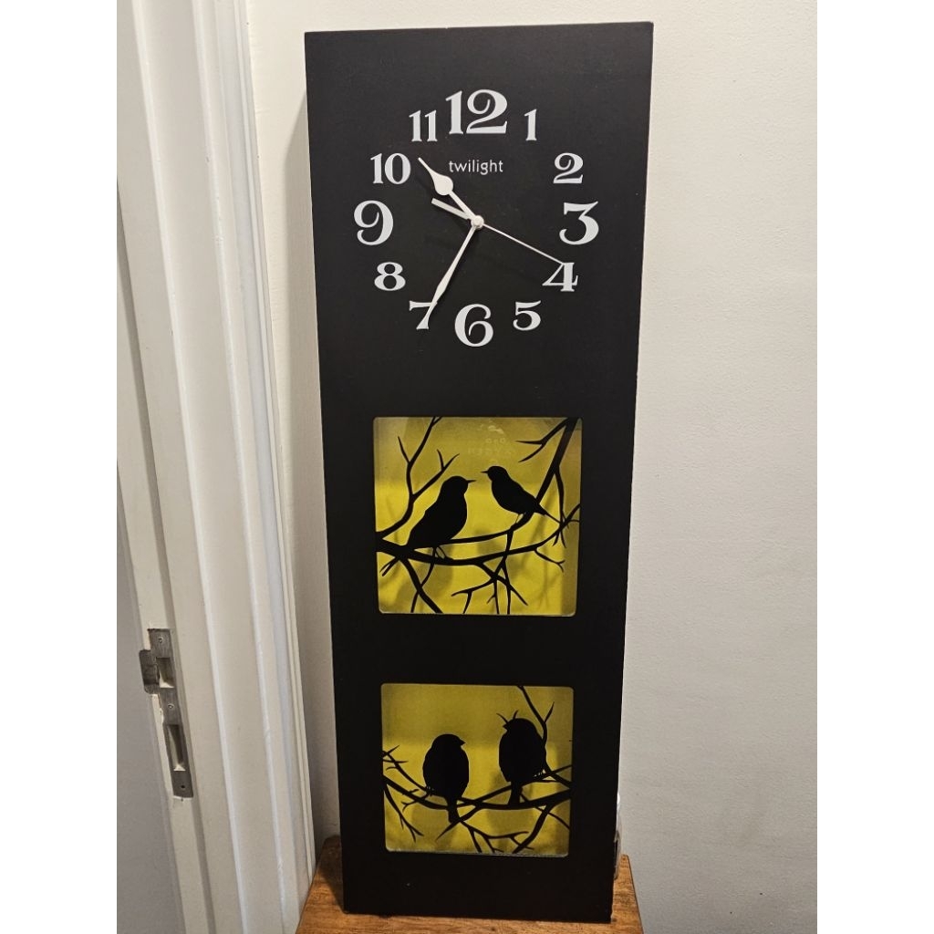 Preloved - Jam dinding INFORMA dekorasi rumah vintage