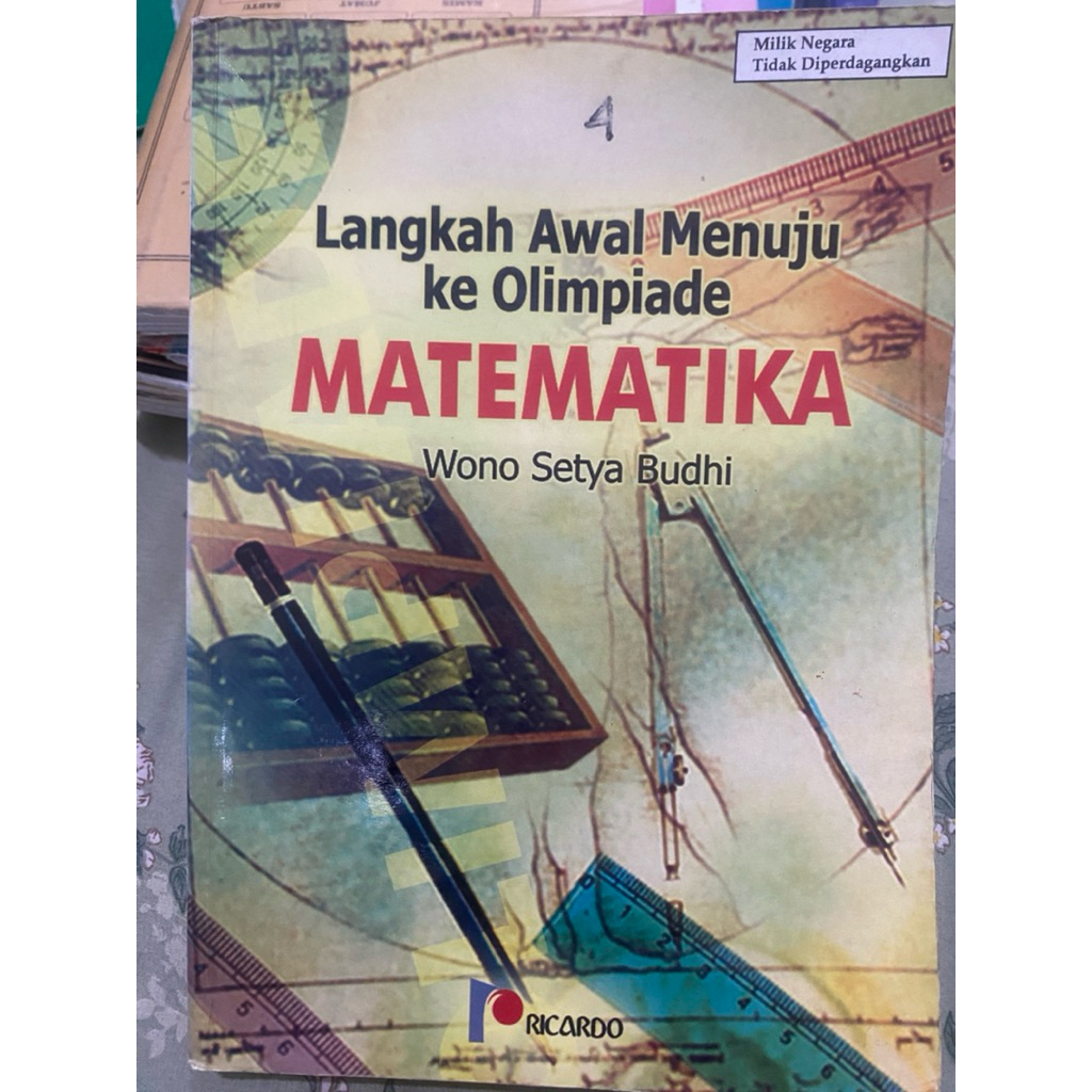 PROMO PRELOVED BUKU OSN MATEMATIKA SMP SMA